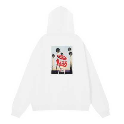 Lila neuer Kapuzenpulli 998