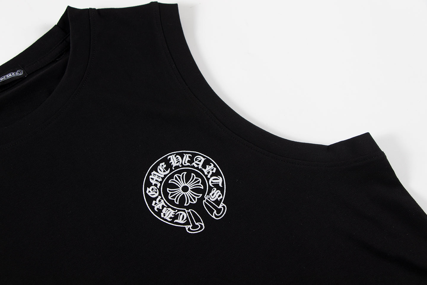 T-shirt débardeur imprimé fer à cheval arc-en-ciel Chrome Hearts P60