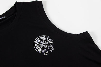 T-shirt débardeur imprimé fer à cheval arc-en-ciel Chrome Hearts P60