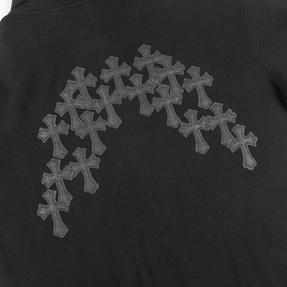 Sweat à capuche zippé Chrome Hearts