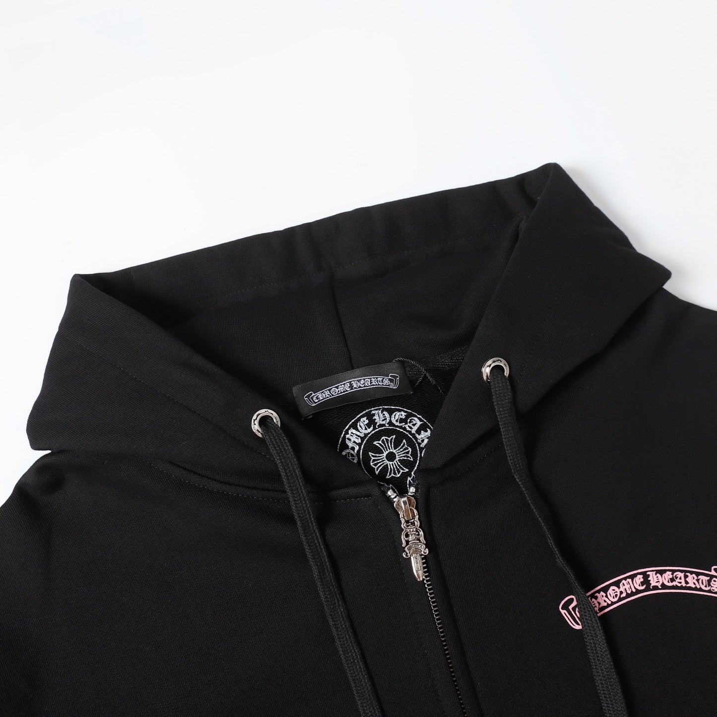 Chrome Hearts Kapuzenjacke mit Reißverschluss 9821