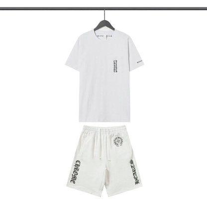 Ensemble short et t-shirt Chrome Hearts