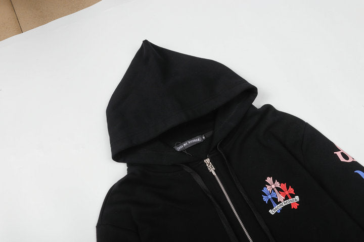 Chrome Hearts Sweat à capuche zippé M8508