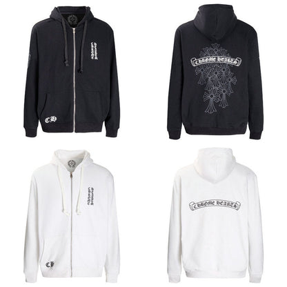 Chrome Hearts Zip-Up Hoodie K5006