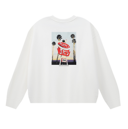 Lila Herren Langarm-T-Shirt Sweatshirt 1150