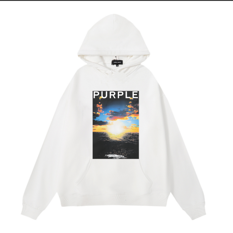 Nouveau sweat à capuche violet 982