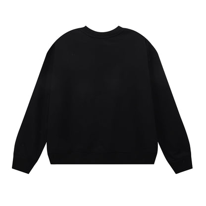 Sweat-shirt homme à manches longues violet 1121