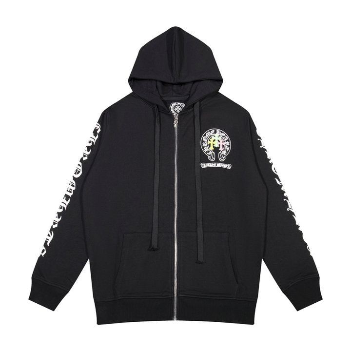 Chrome Hearts Kapuzenpullover mit Reißverschluss K5012