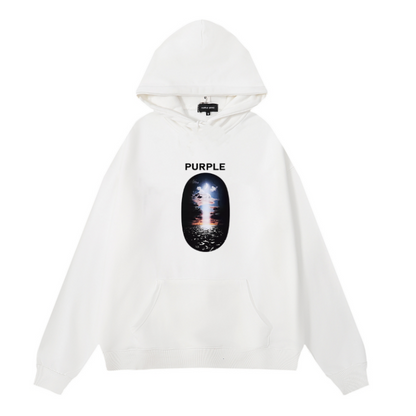 Lila neuer Kapuzenpullover 999