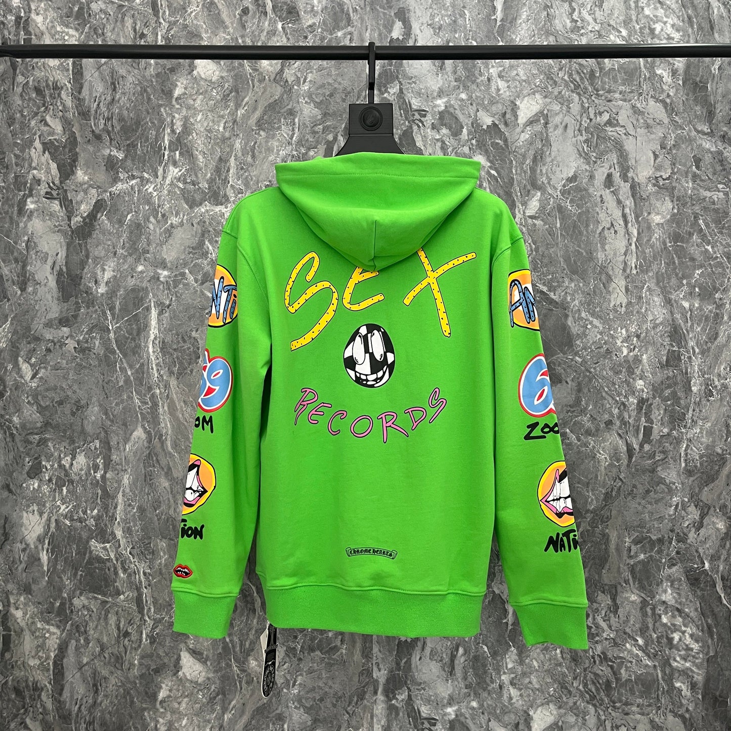 Sweat à capuche Chrome Hearts K7041
