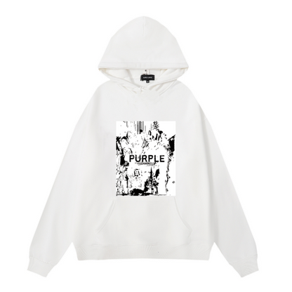 Nouveau sweat à capuche violet 993