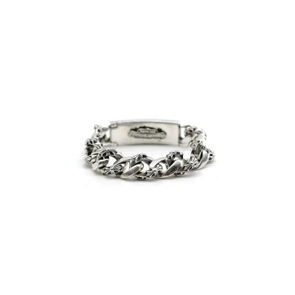Chrome Hearts Silber Cross Link Cuban Armband