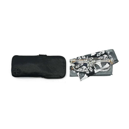 Lunettes Chrome Hearts Gittin Any-A CRYS GP Fleur