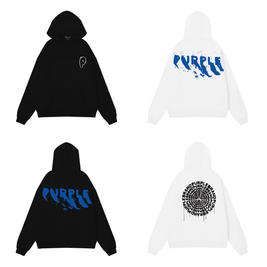 Lila Neuer Hoodie 1001