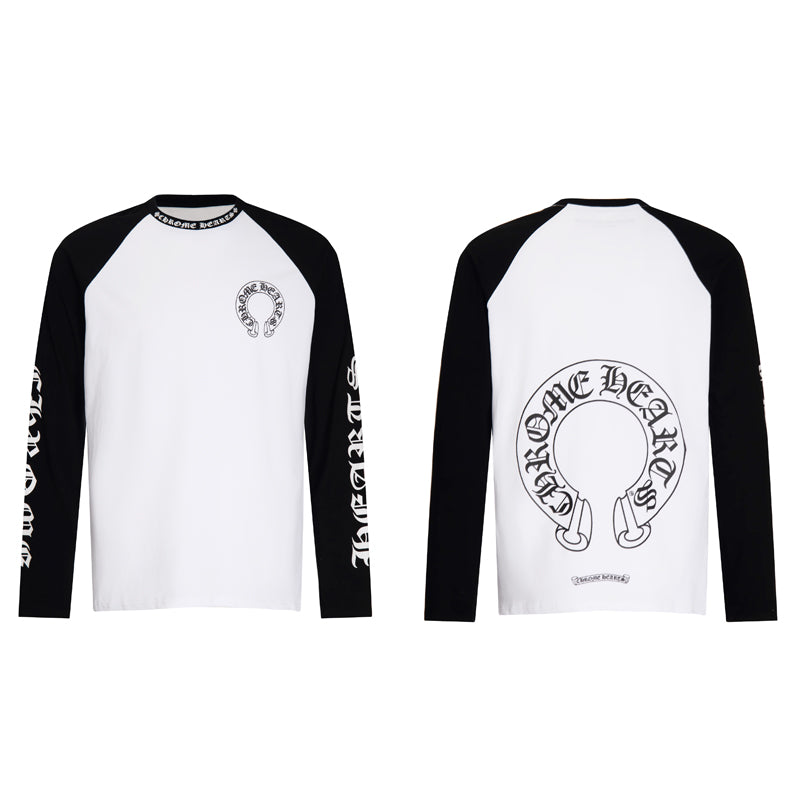 Chrome Hearts Herren Langarm-T-Shirt Sweatshirt K9004