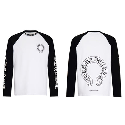 Chrome Hearts Herren Langarm-T-Shirt Sweatshirt K9004