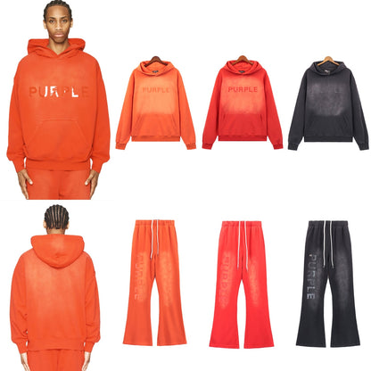 Lila Neuer Hoodie-Anzug 5965