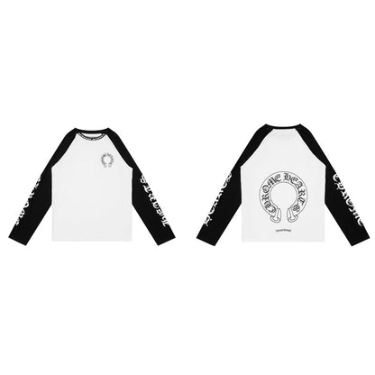 Chrome Hearts Herren Langarm-T-Shirt Sweatshirt K9004