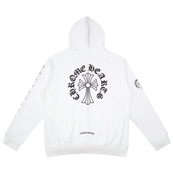 Chrome Hearts Kapuzenpullover mit Reißverschluss K5007