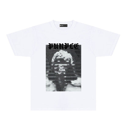 Lila neues T-Shirt PUR120#