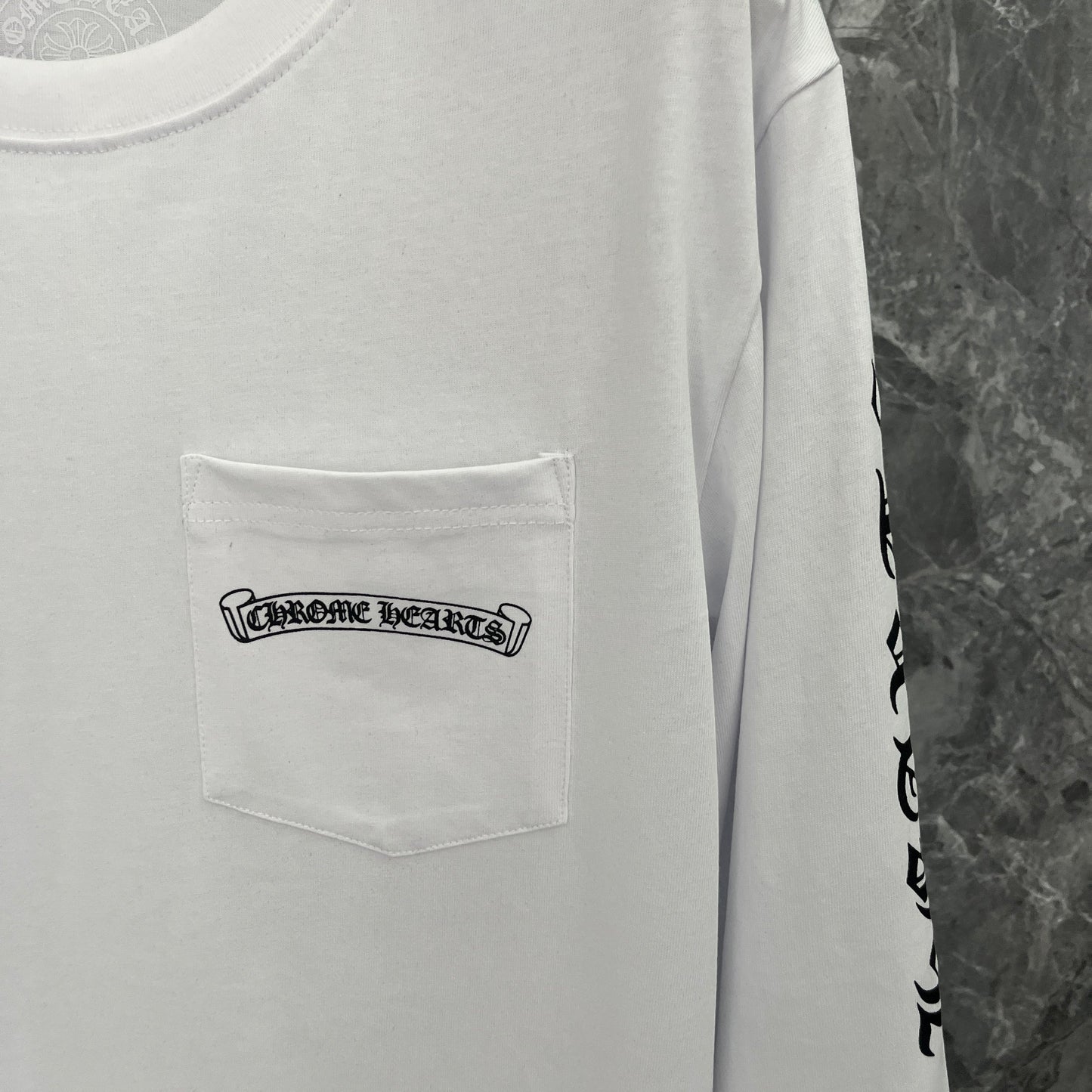 Chrome Hearts Herren Langarm T-Shirt Sweatshirt K8021