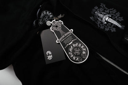 Sweat à capuche zippé Chrome Hearts M8509