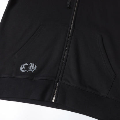 Chrome Hearts Kapuzenjacke mit Reißverschluss 9821