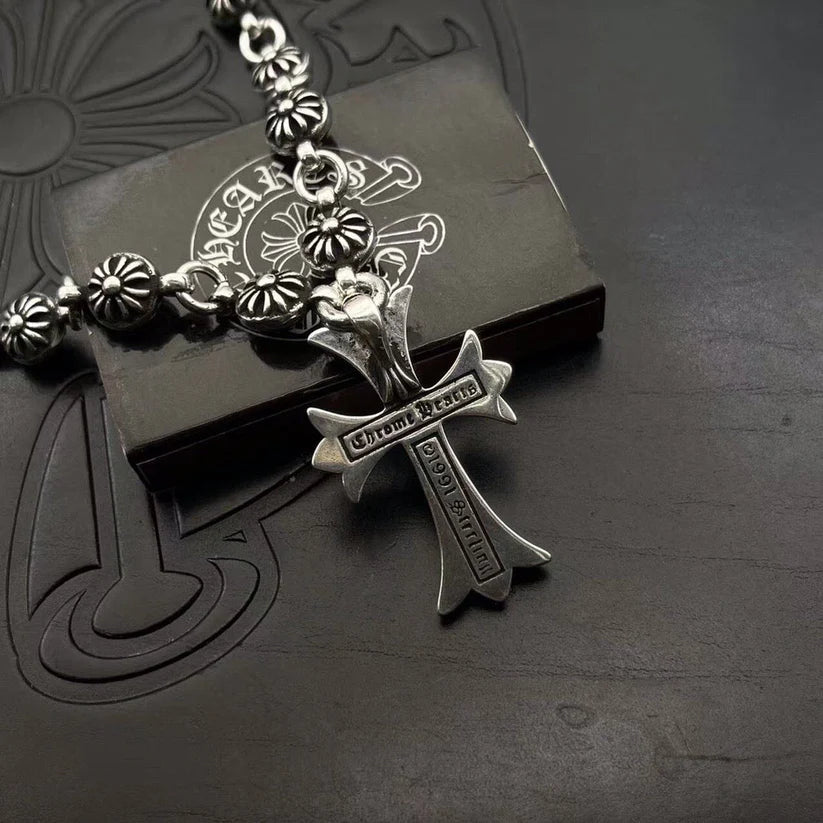 Chrome Hearts LOGO HALSKETTE -9