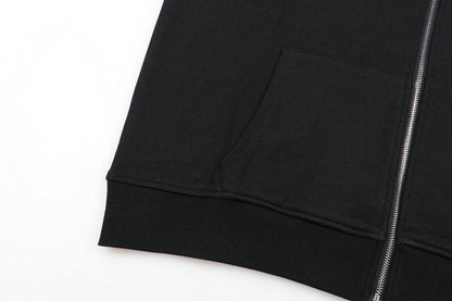 Chrome Hearts Kapuzenpullover mit Reißverschluss K5012