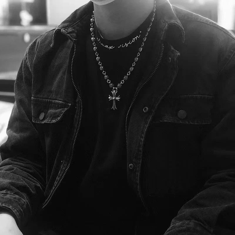 Chrome Hearts LOGO HALSKETTE -9