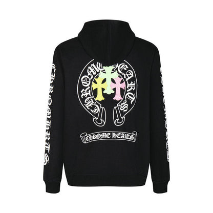 Chrome Hearts Kapuzenpullover mit Reißverschluss K5012