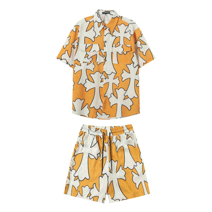 Les chemises à manches courtes Chrome Hearts à séchage rapide sont très populaires 2285