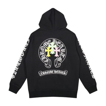 Chrome Hearts Kapuzenpullover mit Reißverschluss K5012