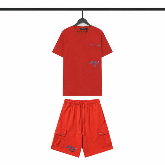 Chrome Hearts T-shirt Short Set