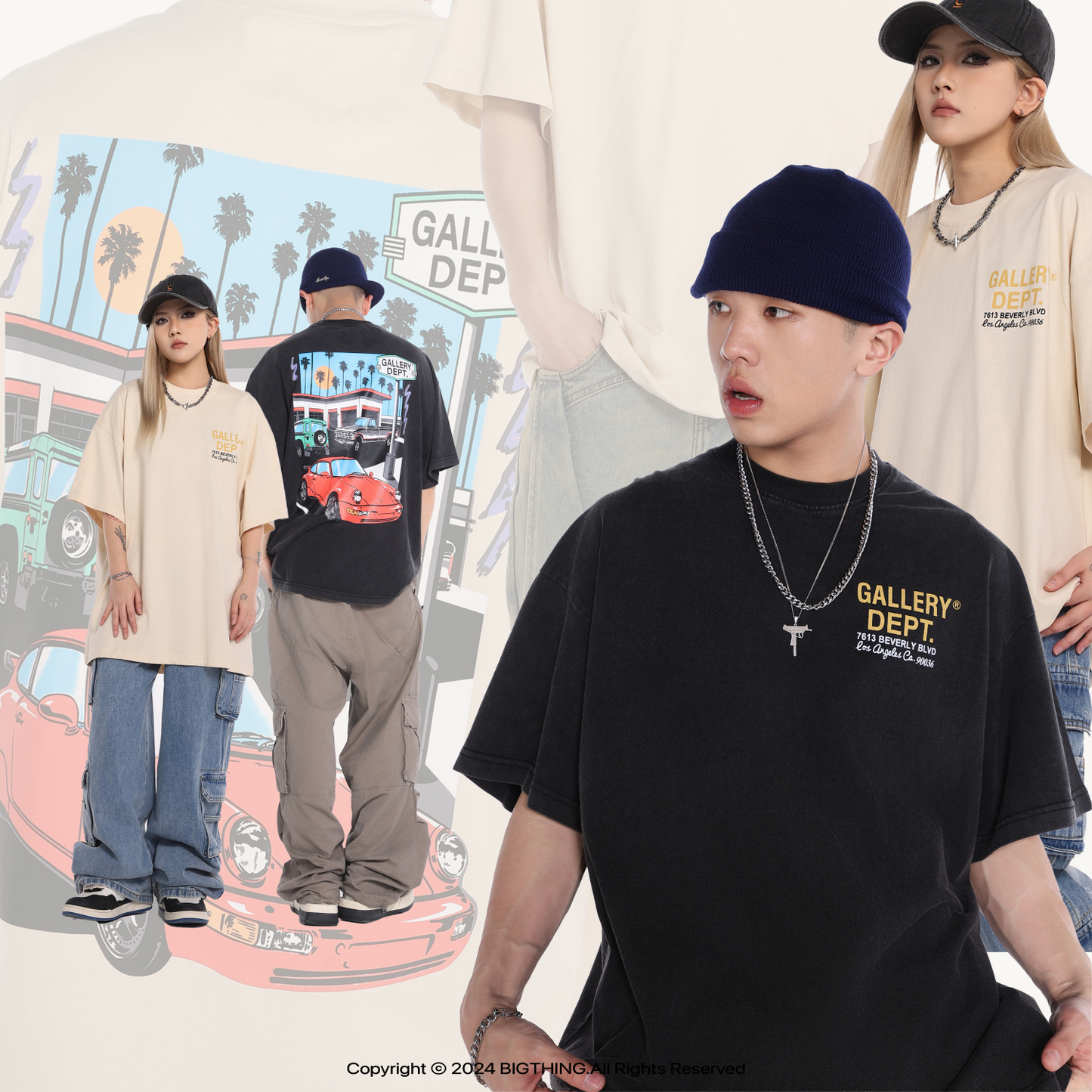 GALLERY DEPT Neues T-Shirt D17