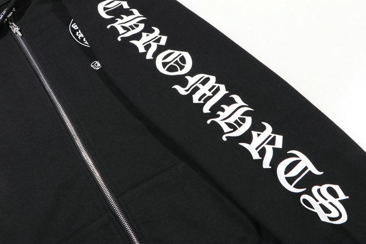 Chrome Hearts Kapuzenpullover mit Reißverschluss K5012