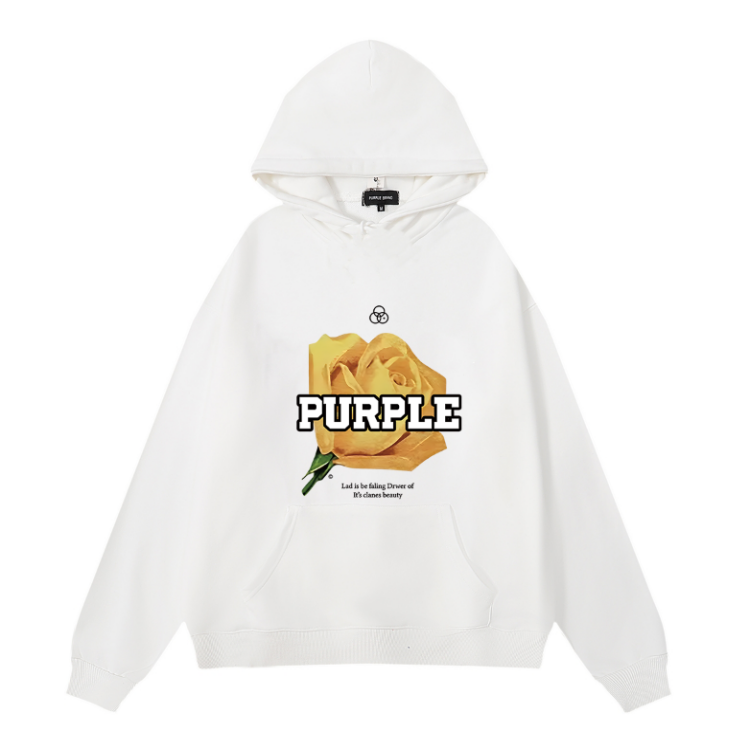 Lila Neuer Kapuzenpullover 995