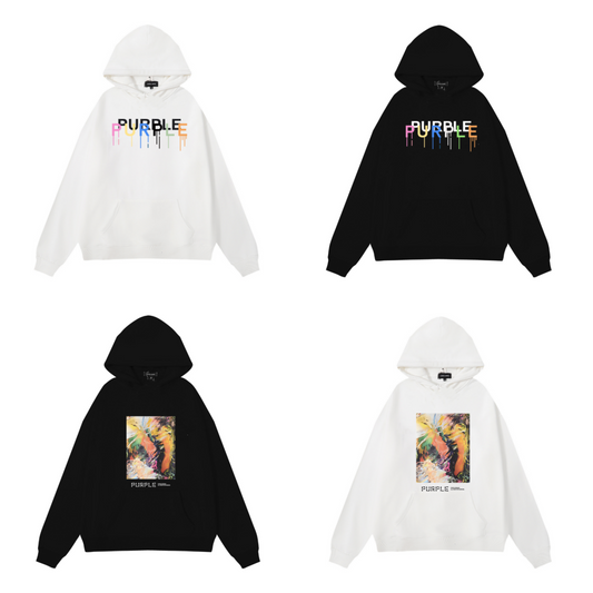 Lila neuer Hoodie 986