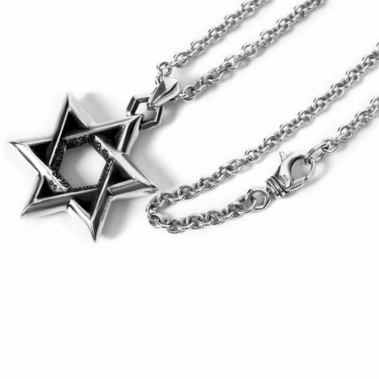 Chrome Hearts GROSSER DAVIDSTERN-ANHÄNGER
