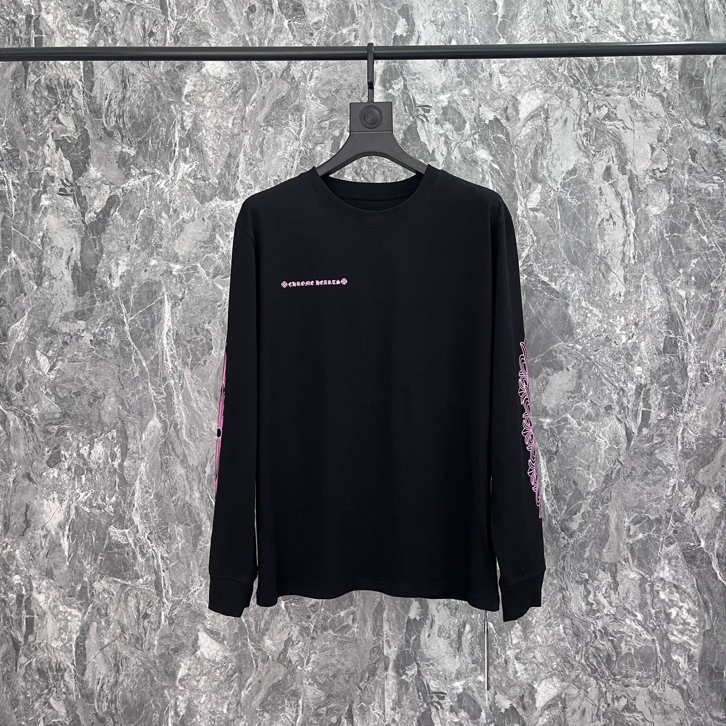Chrome Hearts Herren Langarm-T-Shirt Sweatshirt K8019