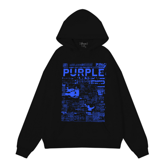 Lila Neuer Kapuzenpullover 987