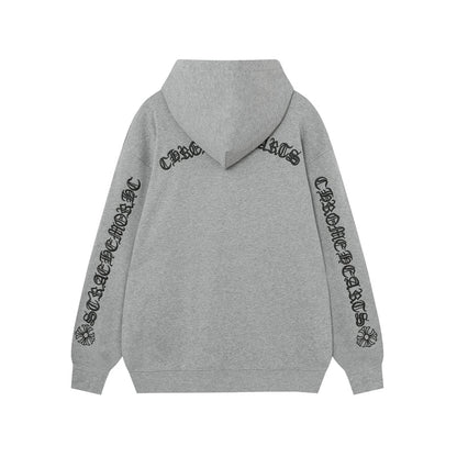 Chrome Hearts Kapuzenjacke mit Reißverschluss