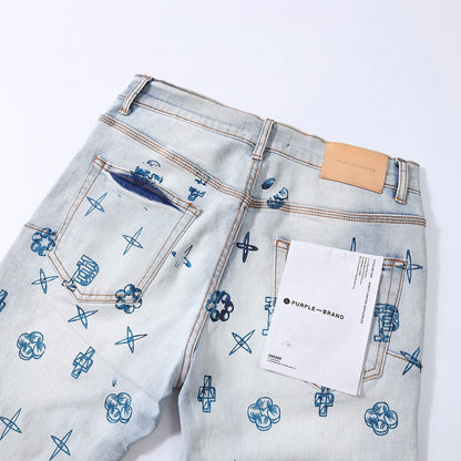JEANS VIOLET-VIOLET