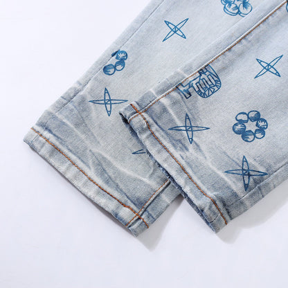 JEANS VIOLET-VIOLET