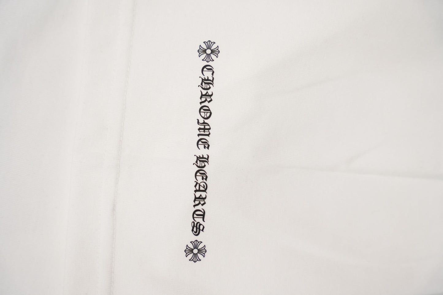 T-shirt côtelé à manches courtes personnalisé Chrome Hearts KT32